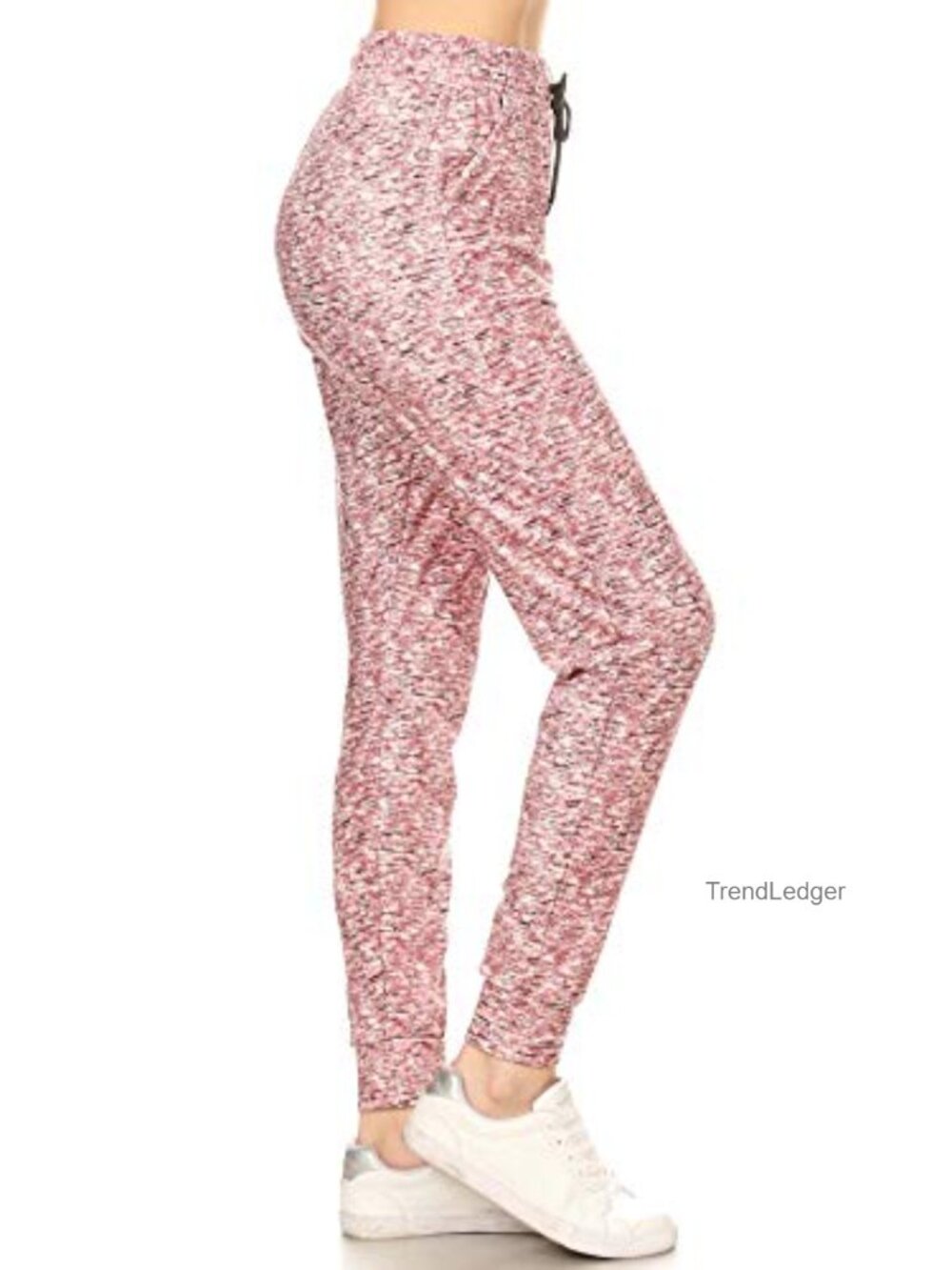 High Waist Jogger Track Pants with Pockets - Women's Athletic Skinny Fit